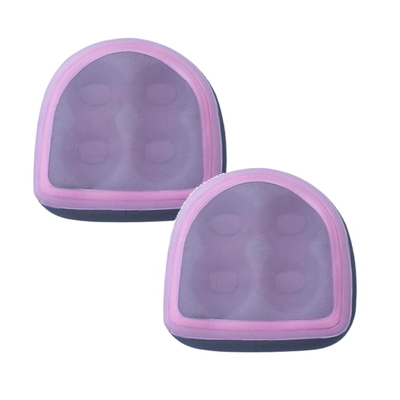 2Pack Inflatable Hot Tub Seat Inflatable Height Increasing Seat Spa And Back Support Hot Tub With Suction Cup Height Enhancer Suitable For Adults Gold Color Cushion Home Decor