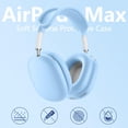 thumbnail image 2 of Funda de Silicona para AirPods Max 2024 USB-C Azul Cielo, 2 of 6