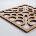 thumbnail image 5 of Ekena Millwork 7 3/8"W x 7 3/8"H x 1/4"T Extra Small Harlingen Decorative Fretwork Wood Wall Panels, Red Oak, 5 of 18