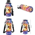 thumbnail image 4 of Garronmavis Galaxy Soccer School Bag and Lunch Bag for Kids 6-8 Pencil Case Boys Backpack Sets Water Bottle Holder Crossbody Lunch Purse Laptop Rucksack 17 Inch Bookbag for School Girls, 4 of 6