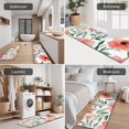 thumbnail image 5 of Pioneer Flower Floral Print Pattern Kitchen Rugs Sets Of 3,Kitchen Runner Rugs Non Skid Washable,Decorative Kitchen Floor Mats for Kitchen,Sink,Laundry,17"x30"+ 17"x47" + 17"x59", 5 of 6