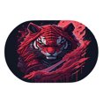 Super Absorbent Diatomaceous Earth Bath Mat An Evil Ninja Tiger Face