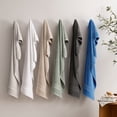 thumbnail image 2 of Aston & Arden Aegean Recycled Solid Towel Collection Bath Sheet - Light Gray, 2 of 5