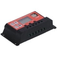 thumbnail image 5 of Controlador de panel solar 30A 12V 24V PWM Pantalla LCD inteligente Regulador de batería MPPT, 5 of 5