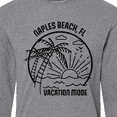 thumbnail image 4 of Inktastic Summer Vacation Mode Naples Beach Florida Long Sleeve T-Shirt, 4 of 5