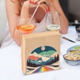thumbnail image 3 of Yayeee Napkin Holder for Table Set of 2 Kitchen Paper Tissue Organization, Colorful Road at Night, 3 of 8