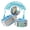Light Blue, variant on Toddler Leash, 4.9ft Anti Lost Wrist Link for Toddlers with Induction Lock, Child Leash Harness, Leash for Kids (Light Blue)