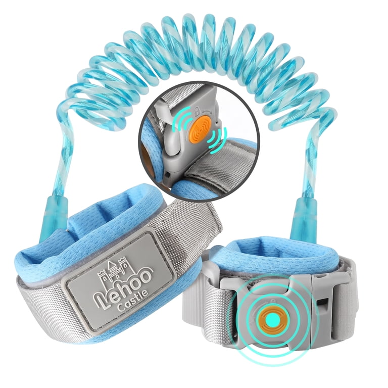 Lehoo Castle Toddler Leash, 4.9ft Induction Lock, Blue photo 1