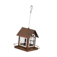 thumbnail image 1 of Comedero colgante para pájaros con forma de , decorativo y resistente a la intemperie para la decoración de patios y jardines exteriores., 1 of 8