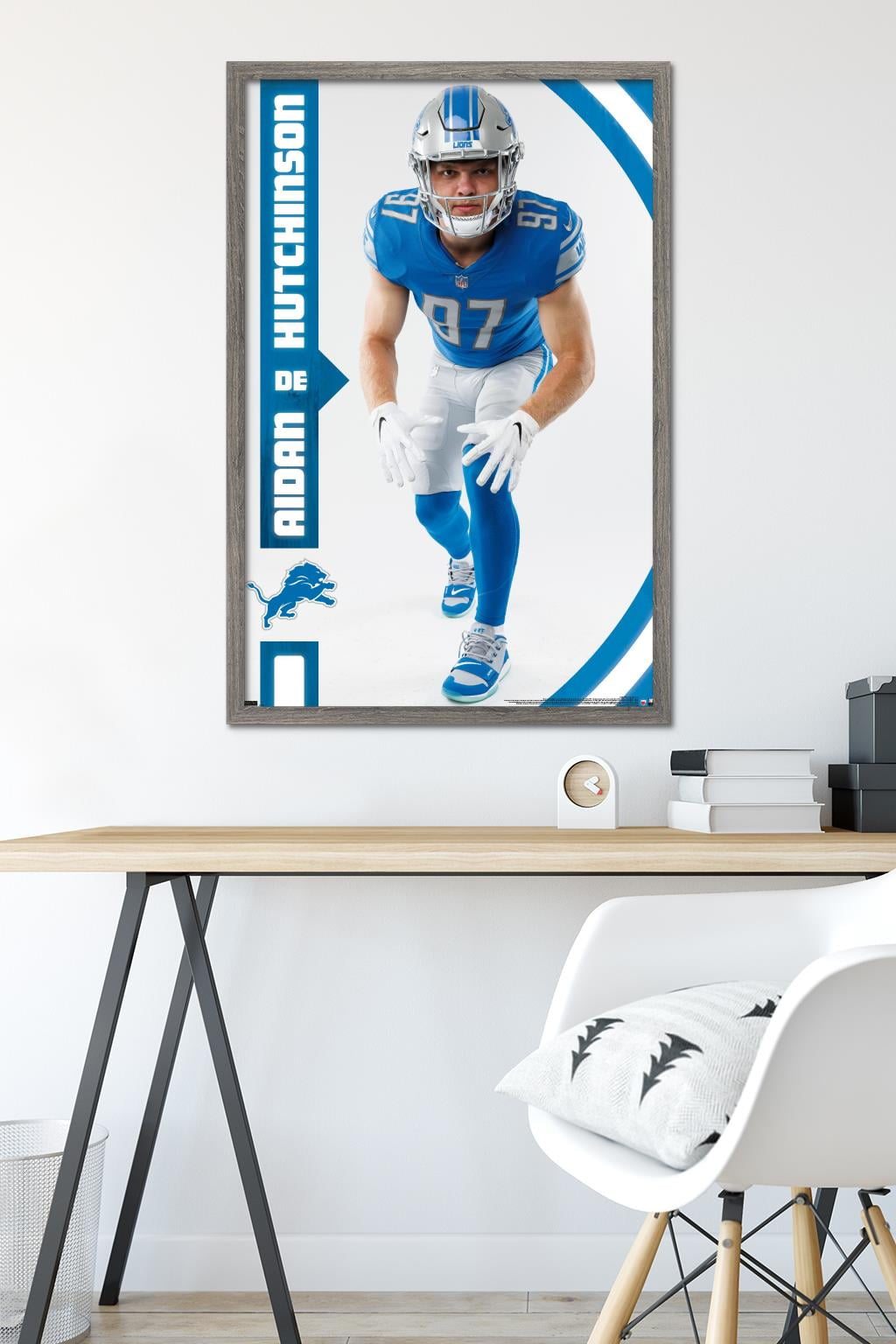 NFL Detroit Lions - Logo 21 Wall Poster, 22.375 x 34 