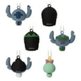 thumbnail image 2 of Mini décorations Hallmark de Noël, Stitch de Disney, en plastique incassable, ensemble de 6, 2 of 8