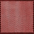 thumbnail image 1 of Ahgly Company Indoor Square Checkered Red Modern Area Rugs, 7' Square, 1 of 4