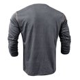 thumbnail image 7 of Mens Casual Shirts Short/Long Sleeve Button Classic Tees Tops Fashion Lightweight Stylish T Shirts With Pocket, 7 of 7