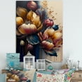 thumbnail image 2 of Designart Night Shade Tulip Design I Canvas Wall Art, 2 of 5