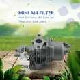 thumbnail image 3 of Carburetor Carby + Blue Air Filter + Stack For 2 Stroke 47Cc 49Cc Engine Parts Mini Moto Kids Atv Quad Dirt Pocket Bike Minimoto, 3 of 8