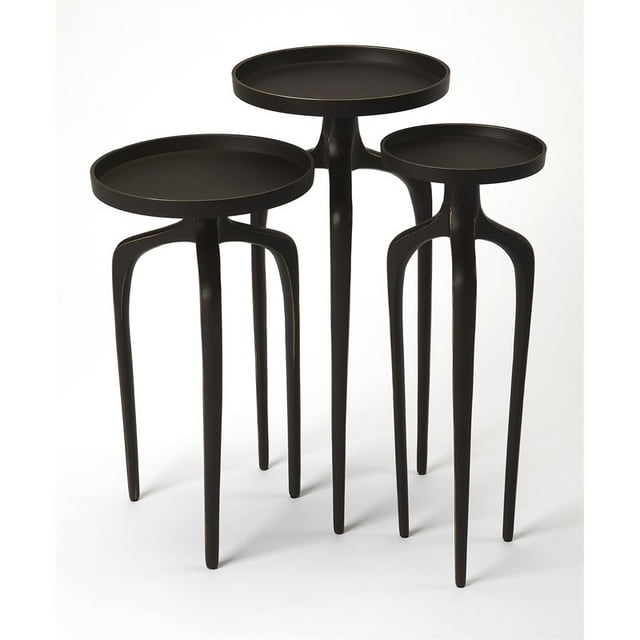 Butler Specialty Franco Ensemble de Table Scatter en Noir