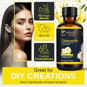 Chamomile Essential Oil for Diffuser, Aromatherapy & Massage, Natural Chamomile Oil for Hair & Skin Care, Diffuser Oil Compatible, 4 fl oz (120 mL)