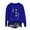 Blue(New), variant on PNTUTB Oversized Sweatshirts for Women Printed Casual Loose Long Sleeve No Hoodie Crew Neck Sweatshirt