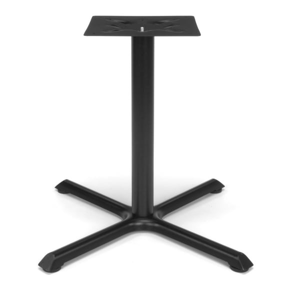 OFM X-Style Large Base for Model XT Standard Height Multi-Purpose 36" to 42" Tables, Black