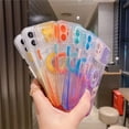 thumbnail image 3 of Funda De Teléfono De Empuje Suave Para iPhone 11 12 13 14 Pro Max 14 Plus 14 13 12 Anillo De Soporte De TPU Transparente Cubierta Degradada, 3 of 4