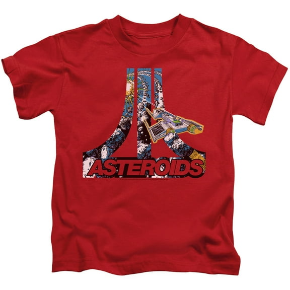 Atari - Asteroids Atari - Juvenile Short Sleeve Shirt - 5/6