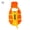 Orange M, variant on Dog Life Jacket Pet Floatation Vest with Handle for Swimming Boating Pool Training Safety Buoyancy Aid Small Medium