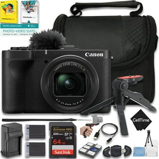 Canon Powershot SX740 HS Wifi Bluetooth Digital Camera Black +