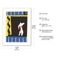 thumbnail image 2 of The Clown (Le Clown) - Design Plate i for Jazz Book - From an Original Cut-Out Artwork by Henri Matisse c.1943 - Bamboo Fine Art 290gsm Paper (Unframed) 12x16in, 2 of 4