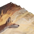 thumbnail image 3 of Fox Standing Proud Shower Curtains with 12 Hooks Waterproof Bathroom Decor 66" x 72", 3 of 6