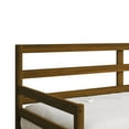thumbnail image 6 of Home Design Towson Twin Daybed with Solid Wood Frame, Slatted Sides and Back, Stylish Seating and Sleeping Solution, Durable, Brown, 6 of 8
