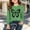Army Green, variant on Spazoro Girls Long Sleeve Pullover Top with Butterfly Print, Crewneck Casual Stretchy Lightweight Loose Fit Graphic Tee Shirts for Daily Wear Orange Size 6-7