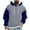 Mens Sweatshirts & Hoodies Blue, variant on M-4X Big & Tall Hoodies for Men Plus Size Pullover Fleece Lined Sweatshirts Mens Casual Long Sleeve Plaid Printed Athletic Workout Hoodie with Pocket