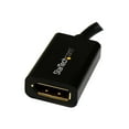 thumbnail image 2 of StarTech.com 6in Mini DisplayPort to DisplayPort Video Cable Adapter (MDP2DPMF6IN) - DisplayPort cable - Mini DisplayPort (M) to DisplayPort (F) - 6 in - black - for P/N: CDP2DP141MB, CDP2DP146B, CDP2DPMM1MB, CDP2DPMM6B, DISPLPORT15L, DISPLPORT3L, 2 of 3