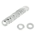 thumbnail image 1 of 100 Pcs Laveuse Plate en Acier Inoxydable 304 11mm x 20mm x 2mm pour Vis et Boulons, 1 of 3