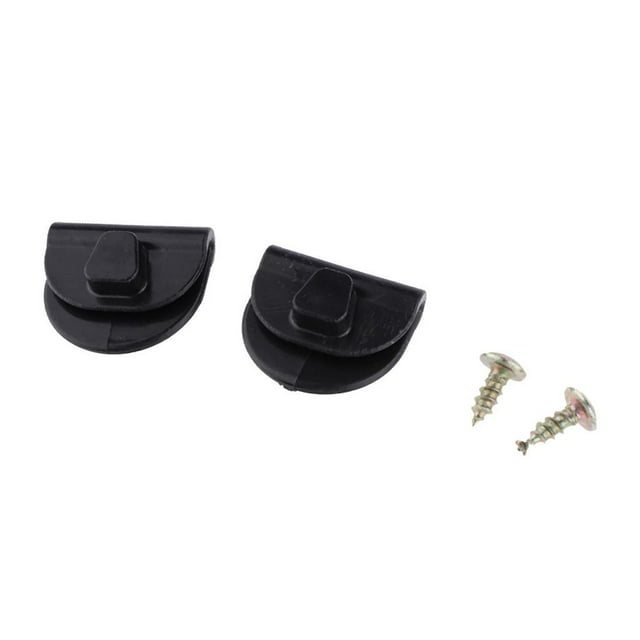 koolsoo Black Left Side Fairing Battery Cover Clips for XL883 XL1200 48