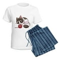 thumbnail image 5 of CafePress - Cute Kawaii Cat Pajamas - Women's Short Sleeve Print T-Shirt and Pants Light Cotton Pajama Set, 5 of 7