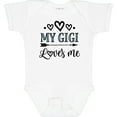 thumbnail image 3 of Inktastic My Gigi Loves Me Boys or Girls Baby Bodysuit, 3 of 5