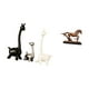 thumbnail image 5 of Figura De Jirafa Y Caballo De Cerámica Moderna, Obra De Arte Creativa, Centro De Mesa Para Escritorio, Oficina, Estantería, Dormitorio, Sala De Estar, Decoración Del Hogar., 5 of 8