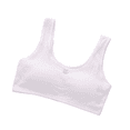 thumbnail image 7 of LYMAYTER Girls'Training Bras Teens Girls Without Underwire With Removable Seamless Bralette Top L-2XL, 7 of 7