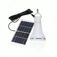 thumbnail image 2 of 2PC 9W/12W Solar Light Waterproof USB Charged Hanging Emergency Sunlight Powered Lamp Outdoor Indoor House Solar Bulb Light Solar Panels, 2 of 6