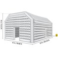 thumbnail image 4 of KFFKFF Inflatable Night Club 26.2 x 19.7 x 13.1 FT, Inflatable Party Tent with 1100W Air Pump, Spacious Pavilion for Celebrations and Birthdays, White, 4 of 9