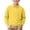 G04 Yellow, variant on LUGOGNE Girls Boys Pullover Sweatshirt Quarter Zip Long Sleeve Collar Sweatshirts Kids Comfortable Fall Winter Casual School Uniform Outfits Yellow,11-12Years