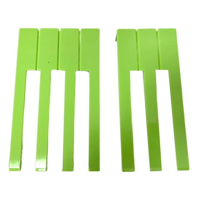 Milaget Touches Réparation Accessoires en PVC Remplacement Claviers Instruments Vert