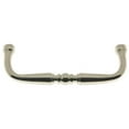 thumbnail image 1 of Solid Brass 3.5 in. CC Colonial Pull, Bright Nickel, 1 of 1