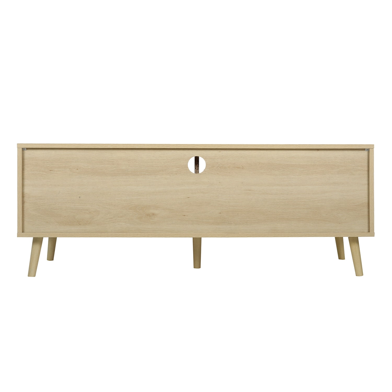 Kadyn 47.32" TV Stand, TV Cabinet with Solid Wood Feet, Entertainment Center TV Console for TVs up to 55", Natural Kadyn 47.32" TV Stand, TV Cabinet with Solid Wood Feet, Entertainment Center TV Console for TVs up to 55", Natural