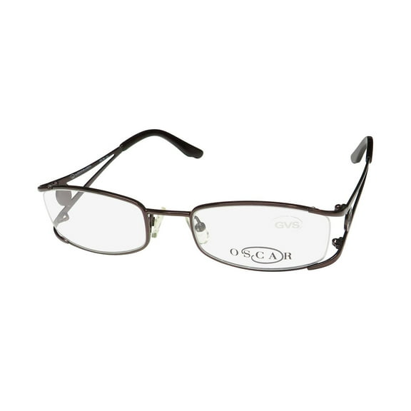OSCAR DE LA RENTA OSL 708 EYEGLASS FRAME/GLASSES NARROW LENSES STAINLESS STEEL