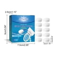 thumbnail image 3 of onlyliua Liquidación Ofertas Del Día Ofertas Prime Pastillas de Limpieza para Inodoro Blanqueadas y Azules Limpiadas En Agua de Lluvia 10 Cápsulas, 3 of 7