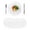 White, variant on 13 Inch Round Placemats Set of 6, White Non Slip Heat Insulation PP Table Mats, Modern Minimalist Pure Soild Color Washable Place Mats for Kitchen Dining Party Table Decor