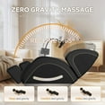 thumbnail image 5 of Massage Chair Full Body, Zero Gravity Massage Chair with Auto Modes, Airbag Massage, 6 Fix Point Rollers, Foot Massage, Heating, Touch Screen Controller, Home Relaxation Recliner with Massage, Black, 5 of 6
