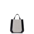 thumbnail image 3 of Pre-Owned VLogo Signature Tote Bag Canvas and Leather Mini By Rebag, 3 of 7